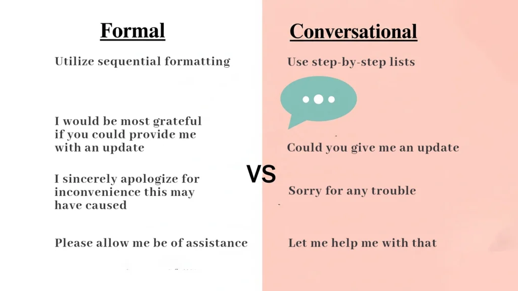 Use Natural Conversational Language